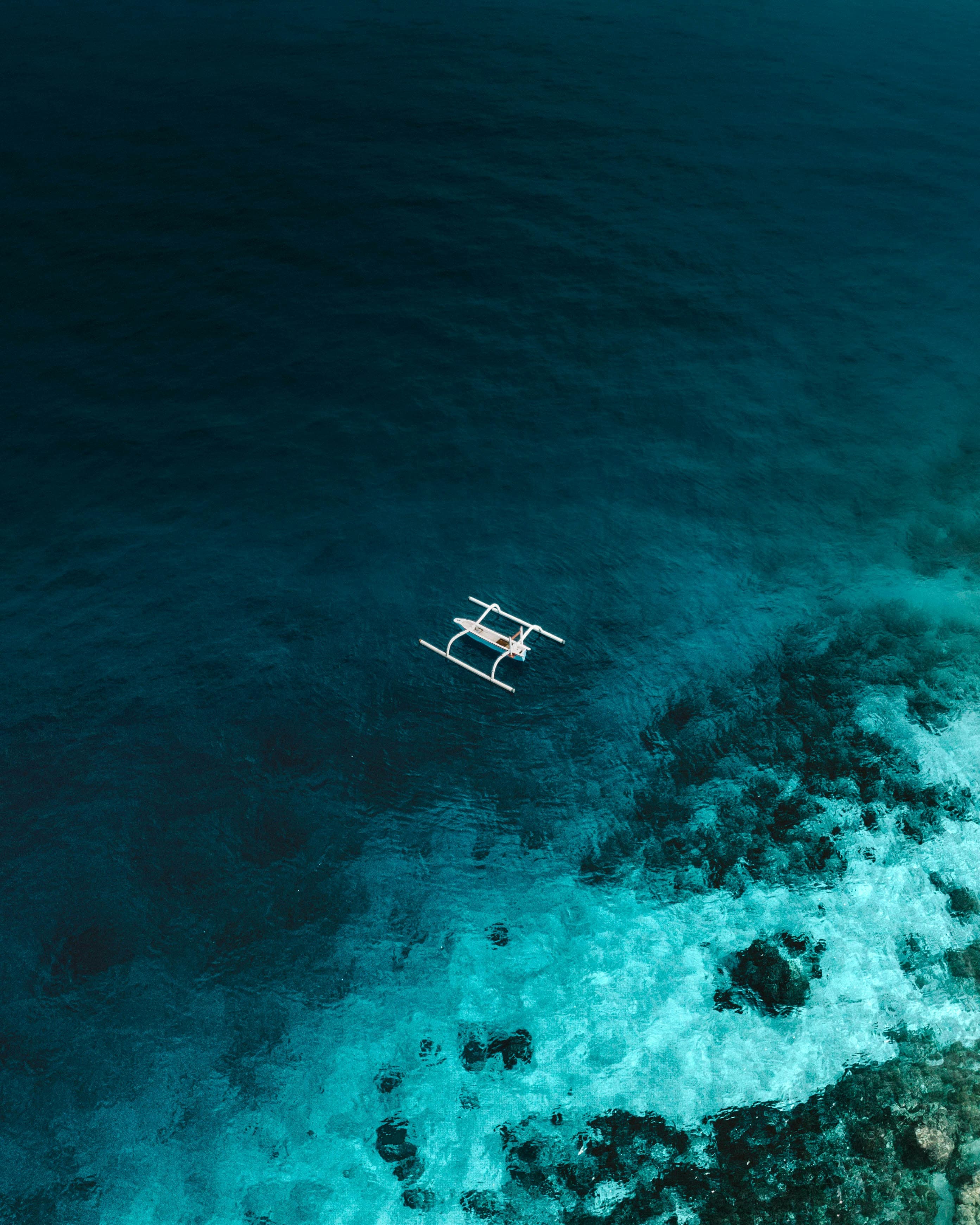 Boat near the Gili islands