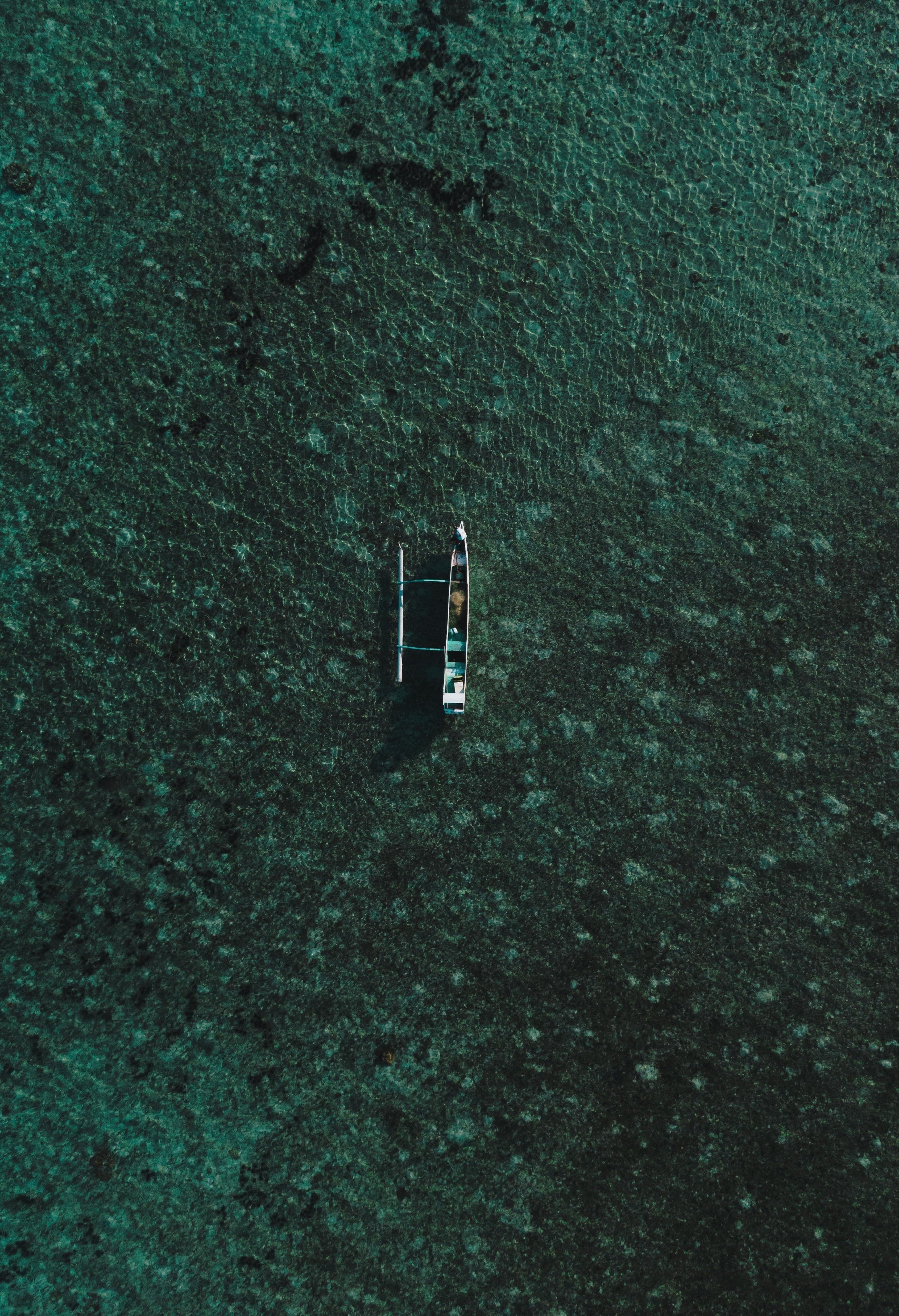 Traditional boat along the coast