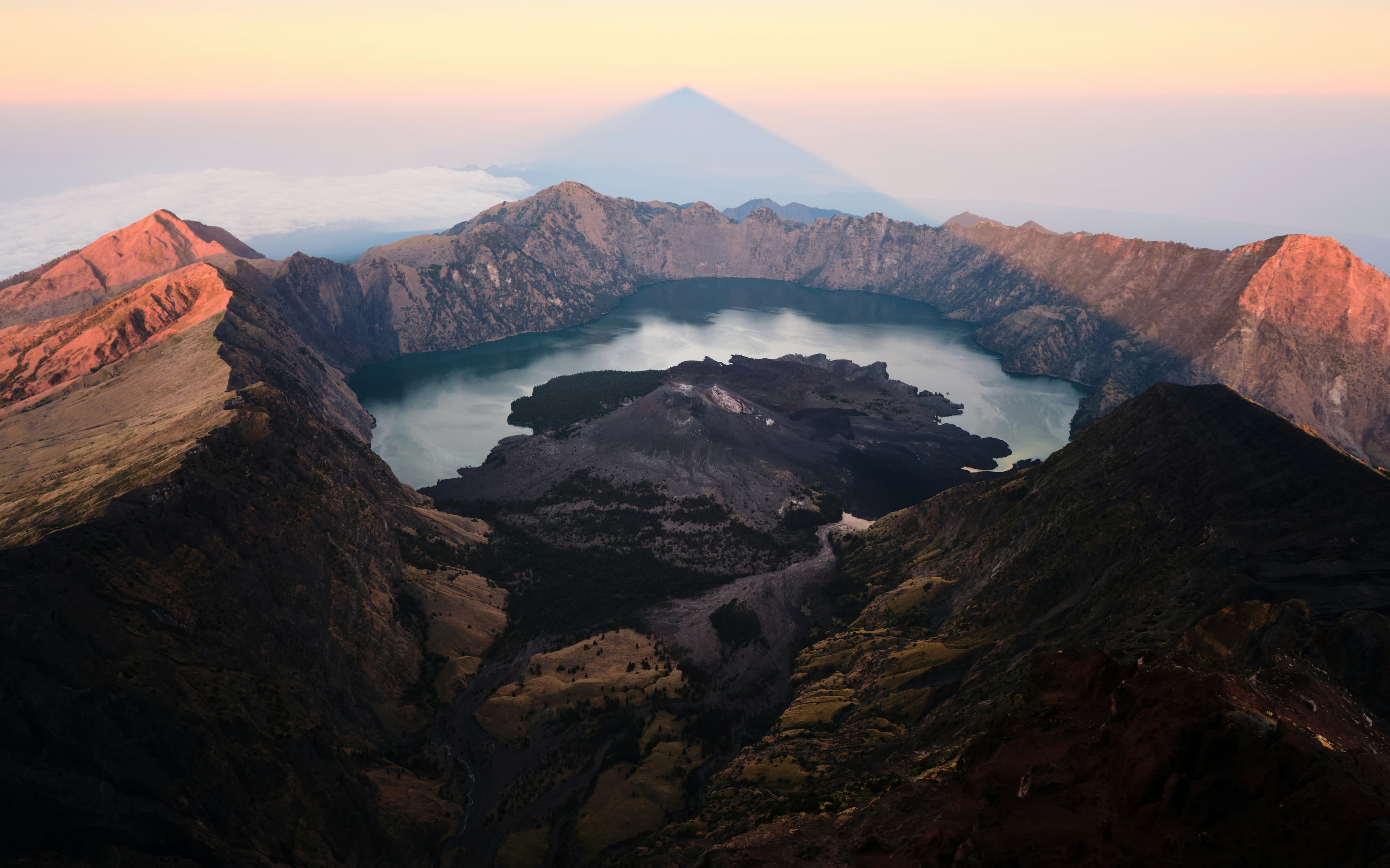 Mount Rinjani landscape